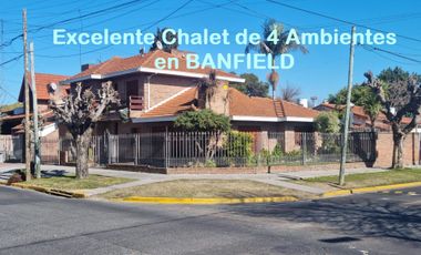 CASA VENTA BANFIELD 4 AMBIENTES