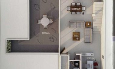 Punta Esmeralda departamento en VENTA de 2 recamaras GPT3304