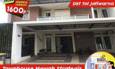 Townhouse Mewah Strategis dkt Tol Jatiwarna Bekasi