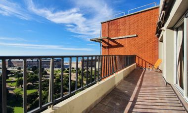 Venta - Departamento dos ambientes con balcón terraza con vista panoramica - Av Colon 2090