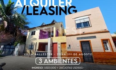 ANTICIPO y CUOTAS - PH 3 Ambientes - Villa Bonich - Villa Ballester
