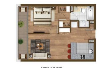 Departamento Metro El Llano ID: 152115s