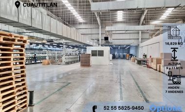 Rent incredible industrial warehouse in Cuautitlán