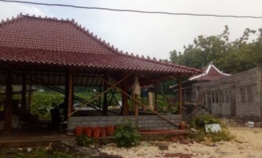For Sale Limasan Joglo Villa Bonus Building Process in Wonosari Gunungkidul