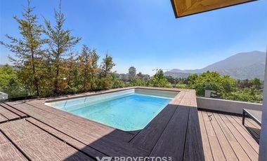 Penthouse en venta de 1 dorm. en Vitacura (Jardín del Este)