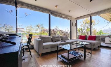 Penthouse en venta de 1 dorm. en Vitacura (Jardín del Este)