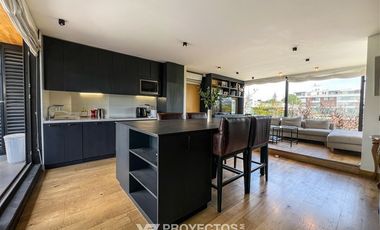 Penthouse en venta de 1 dorm. en Vitacura (Jardín del Este)