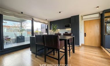Penthouse en venta de 1 dorm. en Vitacura (Jardín del Este)