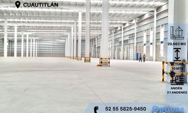 Rent industrial warehouse Cuautitlán