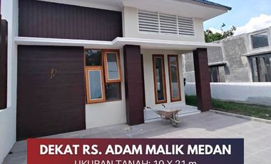 Rumah Tanah Luas - Double Dinding -Dekat RS Adam Malik Medan