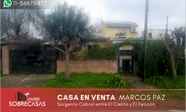CASA VENTA -  Marcos Paz - Pcia. Bs.As.
