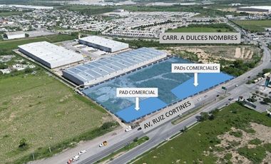 Terreno Comercial en Renta, Apodaca, Av. Ruiz Cortines, Nuevo León