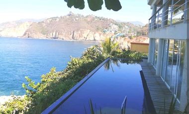 Venta y renta vacacional de casa con vista al mar en Acapulco