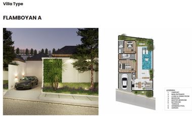 VILLA DI KAWASAN EKSKLUSIF JIMBARAN HARGA MIRING