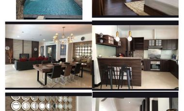 Rumah mewah berkonsep villa di Bali di grand Sungkono sby