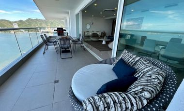 SE VENDE LUJOSO APARTAMENTO CON SALIDA AL MAR EN EL RODADERO SUR