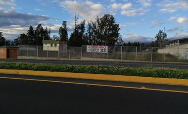 ARRIENDO TERRENO COMERCIAL EN PIFO CON FRENTE A LA E35