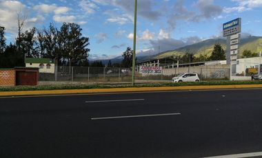 ARRIENDO TERRENO COMERCIAL EN PIFO CON FRENTE A LA E35