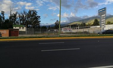 ARRIENDO TERRENO COMERCIAL EN PIFO CON FRENTE A LA E35