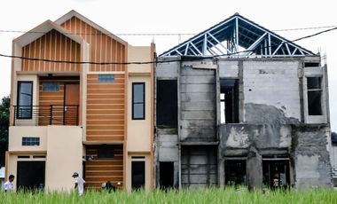Rumah Dua Lantai Termurah dekat Pusat Kota Bogor View Gunung dan Sawah