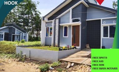 Jual Rumah Malang 2KT Tipe 25/107 Posisi Hook, Bisa Inhouse Tanpa Bank