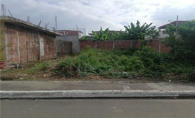 Se vende terreno en Portoviejo