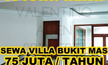 FURNISHED Lengkap Rumah Villa Bukit Mas 2 Lantai