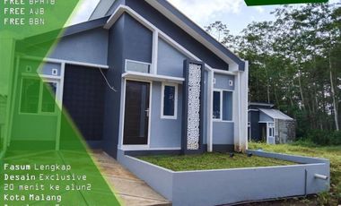 Jual Rumah Malang Free Biaya 2KT Tipe 25/107 Hook View Katu