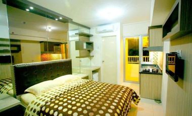 Apartemen Educity Tower Harvard Lt 21 1 bed room full furnished,mewah, view selat Madura