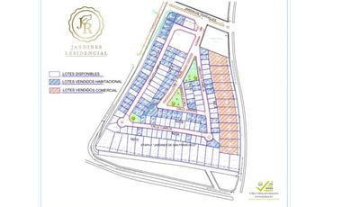 Venta  últimos.Lotes  Fracc. Jardines Residencial San Francisco