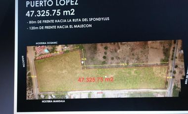 Terreno en Venta en Puerto Lopez