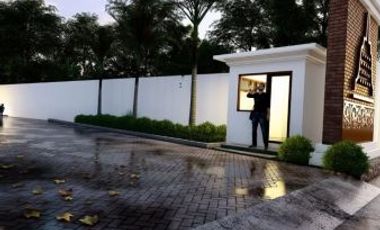DIJUAL RUMAH ETNIK KONSEP VILLA DEKAT CANDI BOROBUDUR, MAGELANG