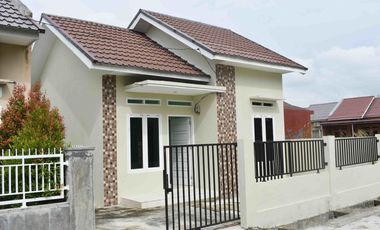 rumah siap huni di bukit barisan type 42 harga murah