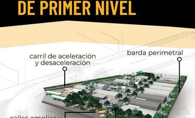 Venta de terreno con uso de suelo industrial carretera Mérida-Motul
