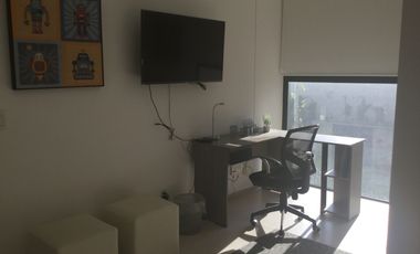 RENTA/VENTA  DEPARTAMENTO AMUEBLADO Y EQUIPADO Magnífico -  Latitud, La Victoria, Qro. (1 Habitación + 1 Estudio)