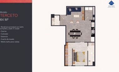 Departamento Manara Living en Col.Monraz Guadalajara