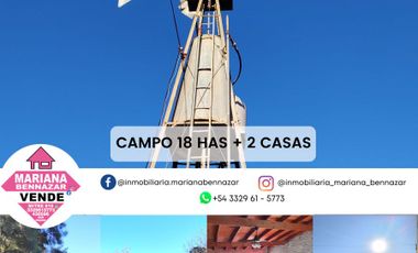 Campo 18has Agrícolas + 2 Casas - Baradero