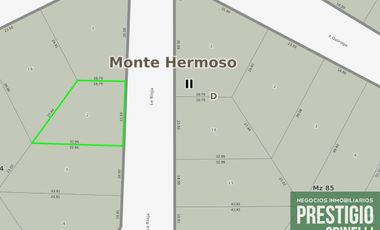 Terreno / Lote en venta de 608m2 ubicado en Monte Hermoso