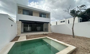 Casa en privada en venta al norte de Mérida