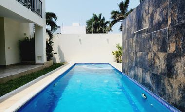 Casa en Venta Con opcion recámara planta baja, alberca, jacuzzi Fracc LAS PALMAS