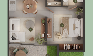 Departamento en venta Mérida Yucatán, Bosco Temozón