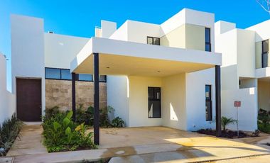 Casa residencial de 3 rec en privada al norte de Mérida