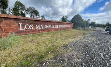 Se vende  Parcela de 5000m2   Parcelacion Los Maderos Puerto Varas