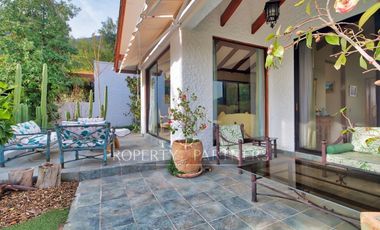 Casa con insuperables entorno natural y vistas en El Arrayán