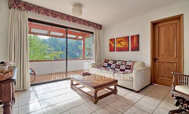 Casa con insuperables entorno natural y vistas en El Arrayán