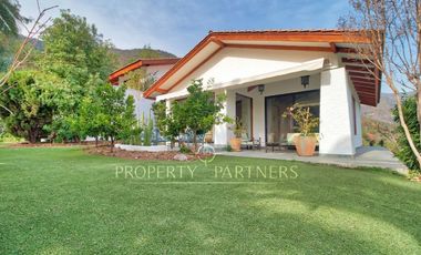 Casa con insuperables entorno natural y vistas en El Arrayán