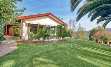 Casa con insuperables entorno natural y vistas en El Arrayán