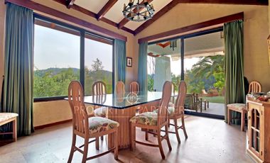 Casa con insuperables entorno natural y vistas en El Arrayán