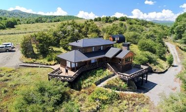 Maravillosa casa a Orillas del lago Galletue