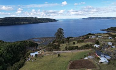 Linda parcela con vista al mar en Compu - Chiloé